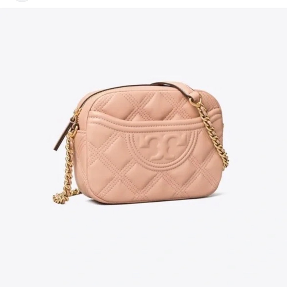 Tory Burch she’ll link Fleming crossbody bag